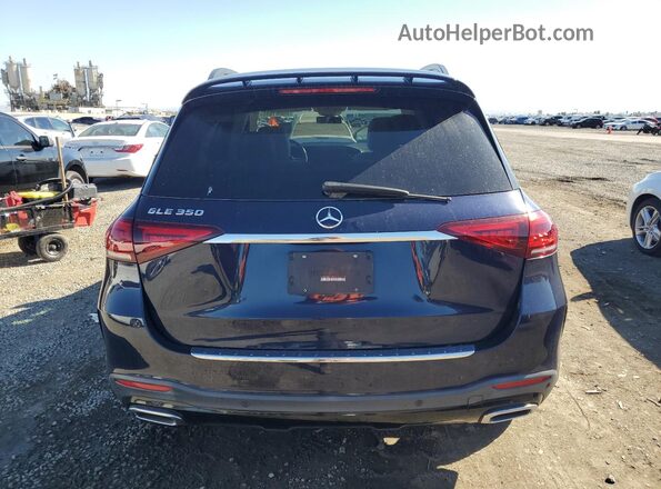 4JGFB4JB8LA295659 2020 MERCEDES-BENZ GLE Blue Вид ззаду