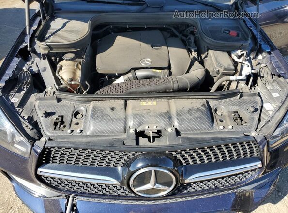 4JGFB4JB8LA295659 2020 MERCEDES-BENZ GLE Blue Вид підкапотного простору