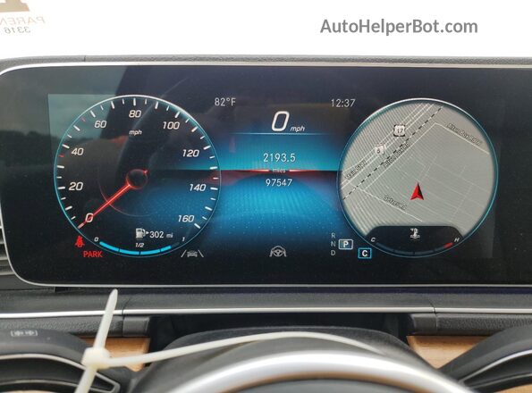 4JGFB4JBXNA749462 2022 MERCEDES-BENZ GLE-CLASS Blue Vista de los asientos traseros