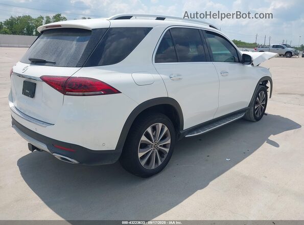 4JGFB4JEXMA568466 2021 MERCEDES-BENZ GLE 350 Белый Задняя правая четверть