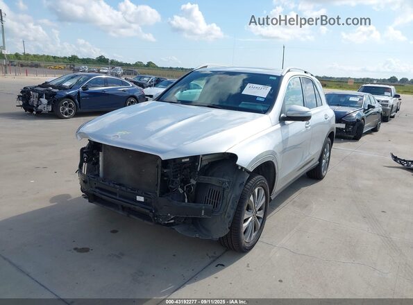 4JGFB4KB0LA097835 2020 MERCEDES-BENZ GLE 350 Серебряный Передняя левая четверть