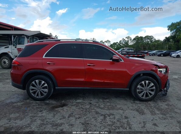 4JGFB4KB3LA028315 2020 MERCEDES-BENZ GLE Red Вид задньої частини салону
