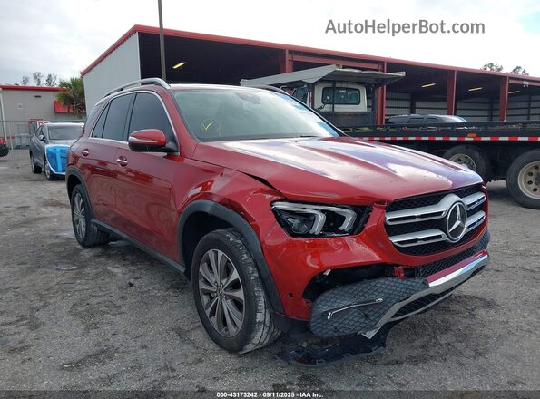 4JGFB4KB3LA028315 2020 MERCEDES-BENZ GLE Red Вид спереду