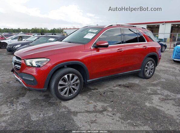 4JGFB4KB3LA028315 2020 MERCEDES-BENZ GLE Red Передня ліва чверть