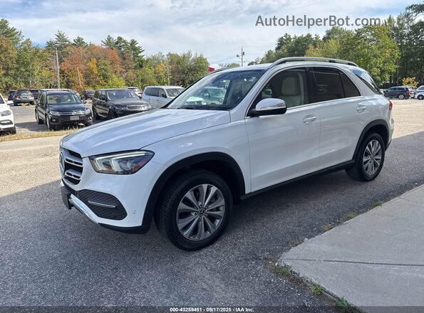4JGFB4KB5LA078780 2020 MERCEDES-BENZ GLE White Առջևի ձախ երեք քառորդ տեսարան