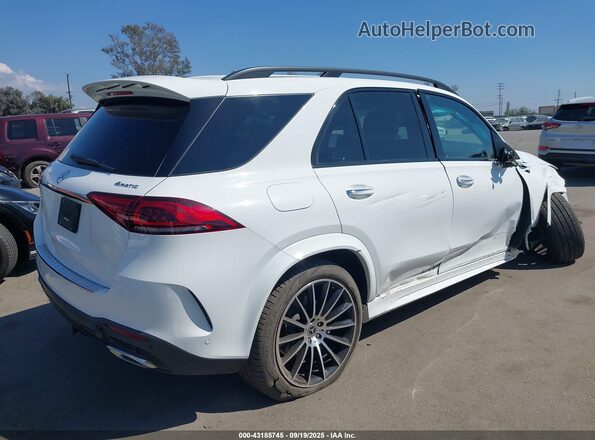 4JGFB4KB7NA675576 2022 MERCEDES-BENZ GLE 350 Белый Задняя правая четверть