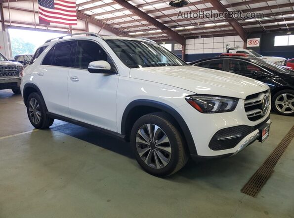 4JGFB4KB8LA012918 2020 MERCEDES-BENZ GLE Белый Передняя правая четверть