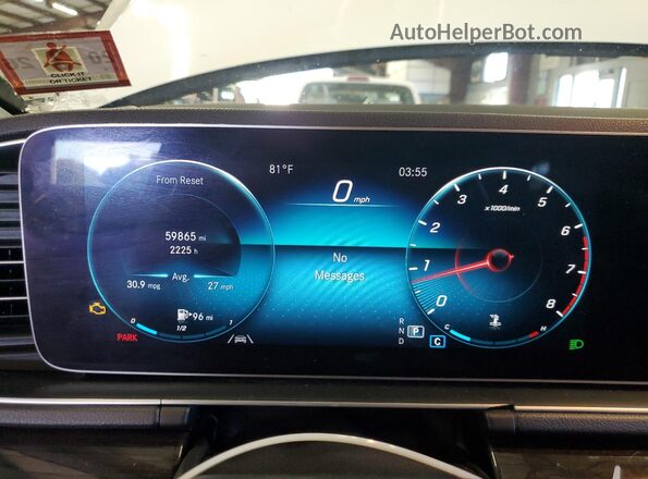 4JGFB4KB8LA012918 2020 MERCEDES-BENZ GLE Белый Вид щитка приборов