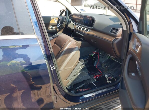 4JGFB4KB9LA013107 2020 MERCEDES-BENZ GLE 350 Синий Вид салона спереди