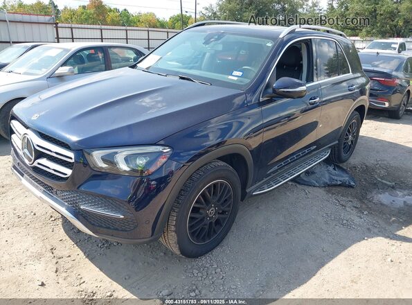 4JGFB4KB9LA013107 2020 MERCEDES-BENZ GLE 350 Синий Передняя левая четверть