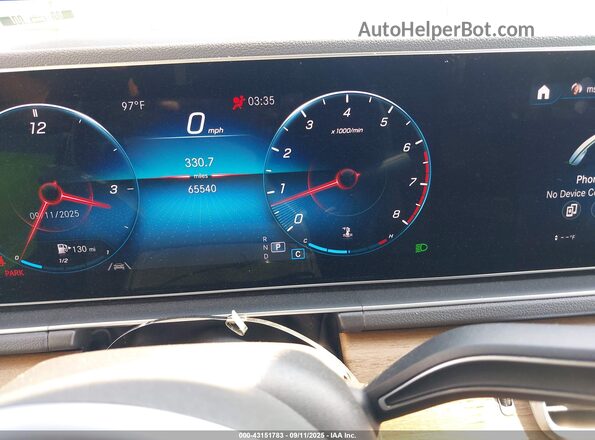 4JGFB4KB9LA013107 2020 MERCEDES-BENZ GLE 350 Синий Вид задних сидений