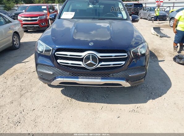 4JGFB4KB9LA013107 2020 MERCEDES-BENZ GLE 350 Синий Вид щитка приборов