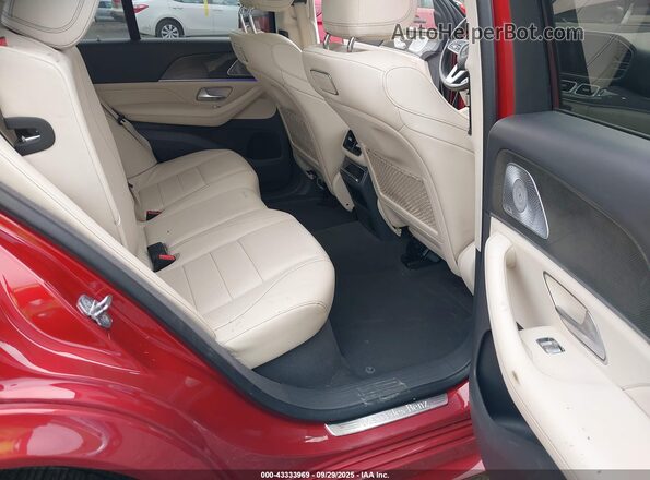 4JGFB4KB9LA046270 2020 MERCEDES-BENZ GLE 350 Maroon VIN sticker view