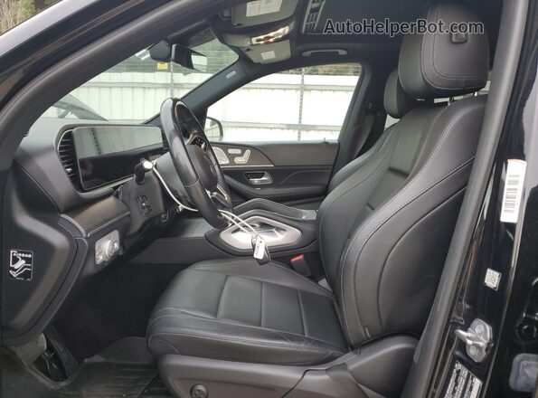 4JGFB4KB9MA315918 2021 MERCEDES-BENZ GLE Black Вид салону спереду