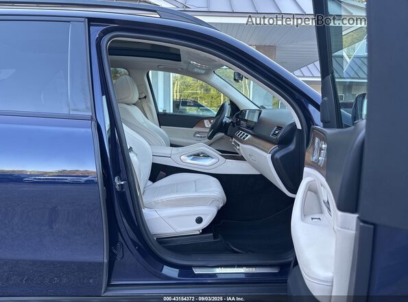 4JGFB4KB9NA648315 2022 MERCEDES-BENZ GLE Blue Սալոնի դիմացի տեսք