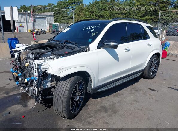 4JGFB5KB0LA264362 2020 MERCEDES-BENZ GLE 450 Белый Передняя левая четверть