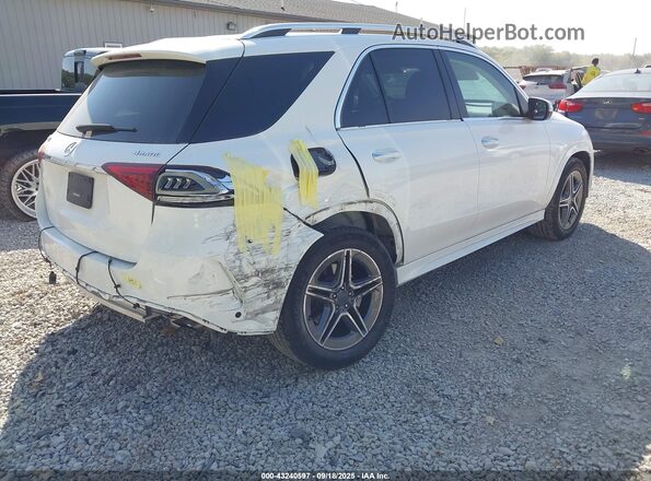 4JGFB5KB0NA616018 2022 MERCEDES-BENZ GLE 450 White Задня права чверть