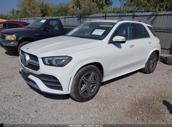 4JGFB5KB0NA616018 2022 MERCEDES-BENZ GLE 450 White Передня ліва чверть