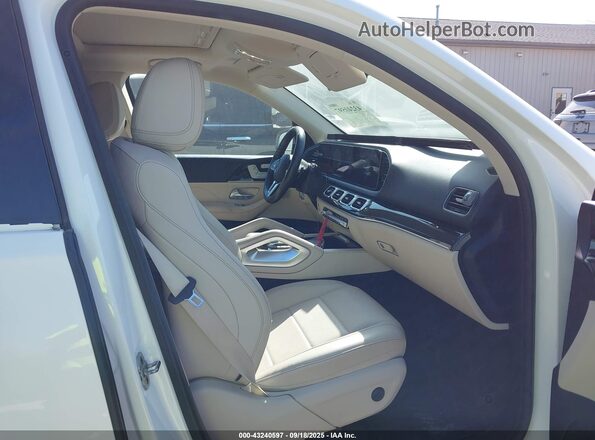4JGFB5KB0NA616018 2022 MERCEDES-BENZ GLE 450 White Вид салону спереду
