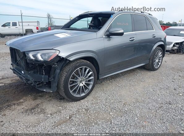 4JGFB5KB8MA416874 2021 MERCEDES-BENZ GLE Серый Передняя левая четверть