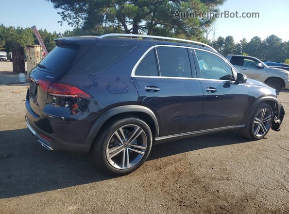 4JGFB5KB9MA448121 2021 MERCEDES-BENZ GLE Синий Задняя правая четверть