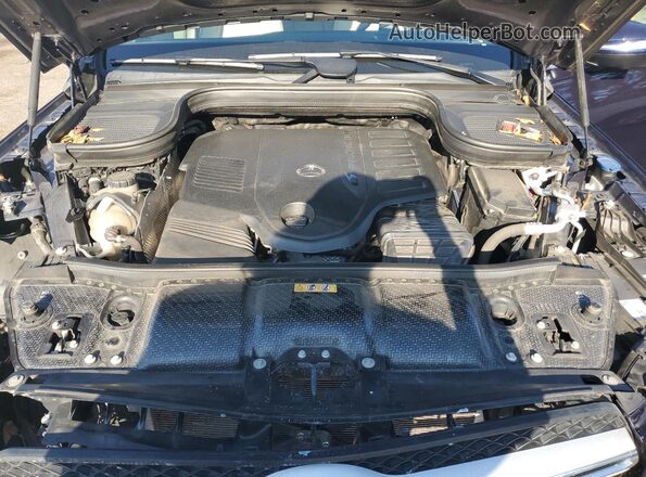 4JGFB5KB9MA448121 2021 MERCEDES-BENZ GLE Синий Вид задней части салона