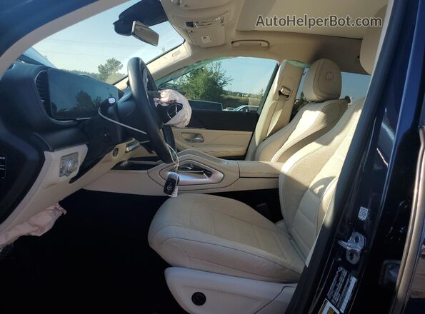 4JGFB5KB9MA448121 2021 MERCEDES-BENZ GLE Синий Вид салона спереди