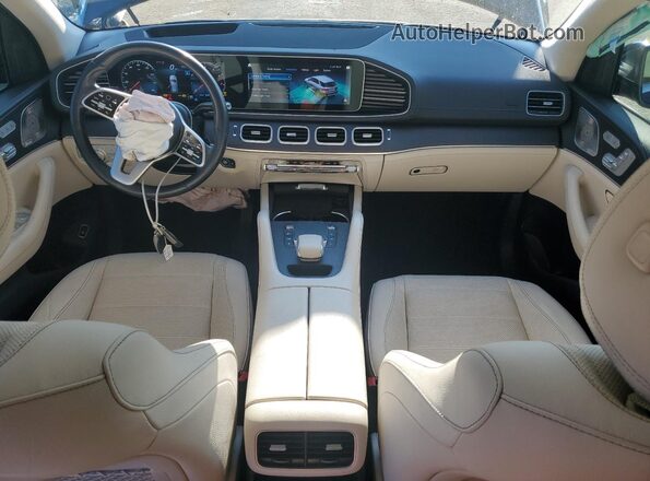 4JGFB5KB9MA448121 2021 MERCEDES-BENZ GLE Синий Вид панели приборов
