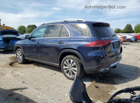 4JGFB5KE7LA074164 2020 MERCEDES-BENZ GLE Синий Задняя левая четверть