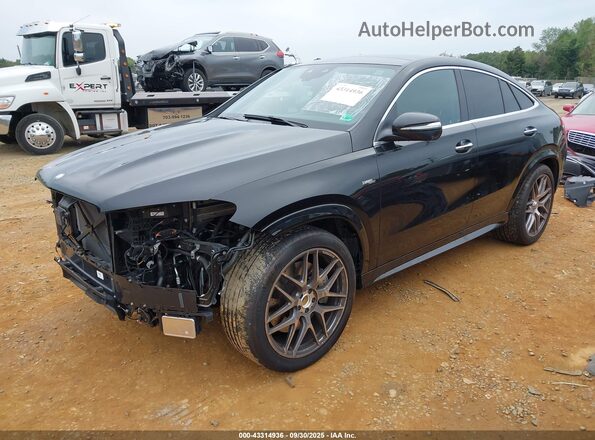 4JGFD6BB4RB184775 2024 MERCEDES-BENZ AMG GLE 53 COUPE Black წინა მარცხენა ხედი სამი მეოთხედიდან