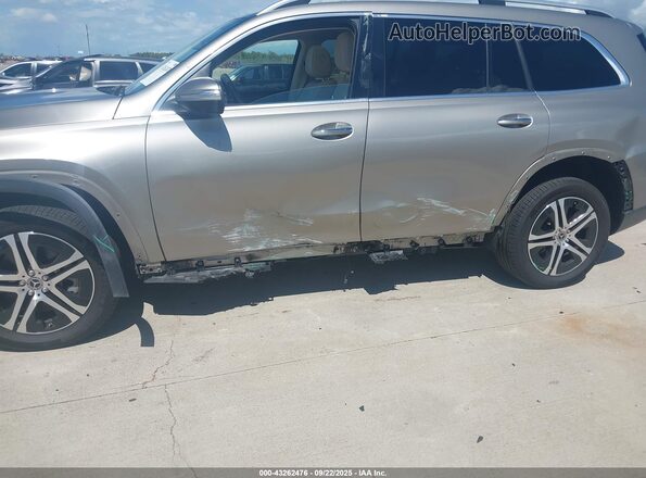 4JGFF5KE0LA089996 2020 MERCEDES-BENZ GLS 450 Silver Widok z przodu
