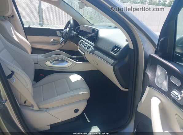 4JGFF5KE0LA089996 2020 MERCEDES-BENZ GLS 450 Silver Widok wnętrza z przodu