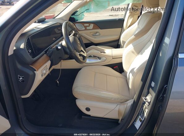 4JGFF5KE2LA128894 2020 MERCEDES-BENZ GLS Gray Вид салону спереду
