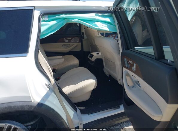 4JGFF5KE3MA566504 2021 MERCEDES-BENZ GLS Белый Вид наклейки с VIN-кодом