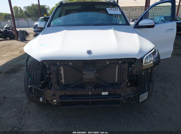 4JGFF5KE9MA488536 2021 MERCEDES-BENZ GLS 450 White Widok z przodu