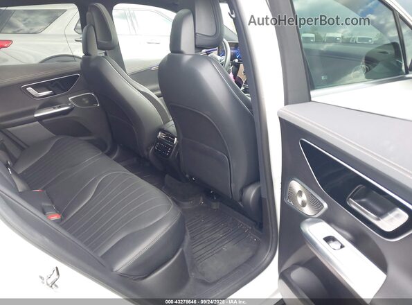 4JGGM1CB9PA005588 2023 MERCEDES-BENZ EQE 350 SUV White Widok naklejki z numerem VIN