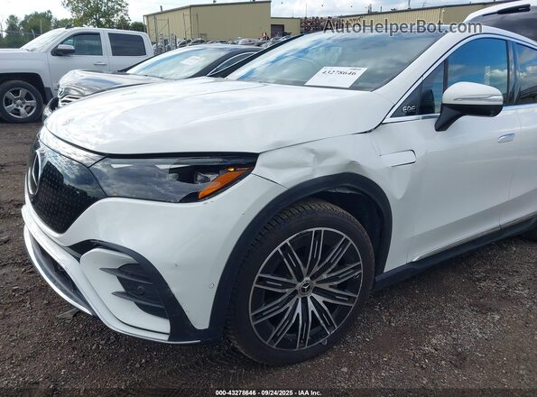 4JGGM1CB9PA005588 2023 MERCEDES-BENZ EQE 350 SUV White Widok z przodu