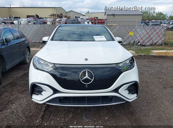 4JGGM1CB9PA005588 2023 MERCEDES-BENZ EQE 350 SUV White Widok zestawu wskaźników