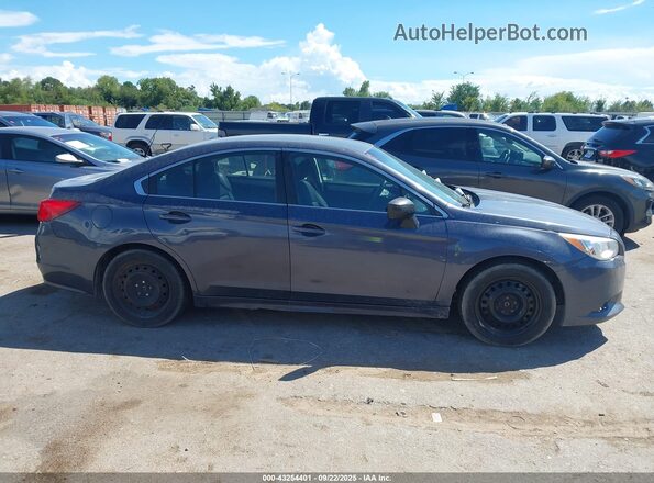 4S3BNAA61H3047292 2017 SUBARU LEGACY Black Սալոնի հետևի տեսք