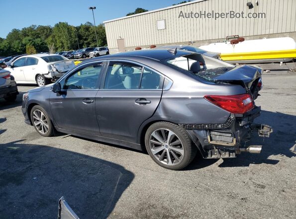 4S3BNAN6XJ3018924 2018 SUBARU LEGACY Серый Задняя левая четверть