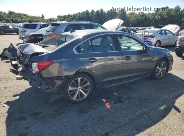 4S3BNAN6XJ3018924 2018 SUBARU LEGACY Серый Задняя правая четверть