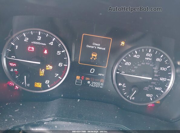 4S3BWAB60N3020527 2022 SUBARU LEGACY Gray Widok tylnych siedzeń