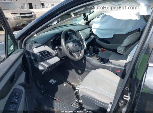 4S3BWAB61L3029623 2020 SUBARU LEGACY Black Front interior view