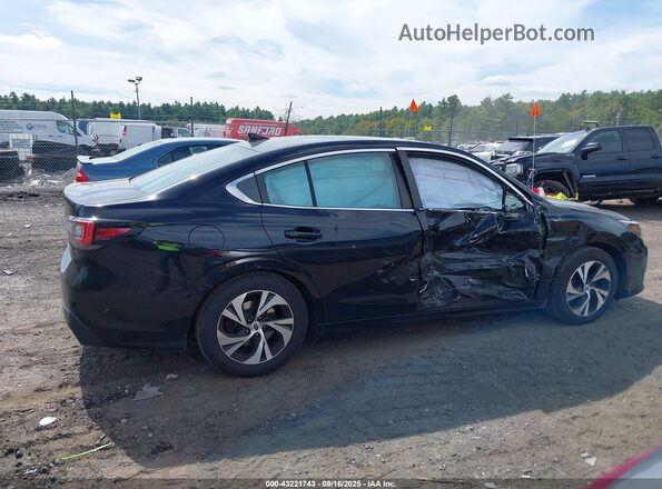 4S3BWAB61L3029623 2020 SUBARU LEGACY Black Rear interior view