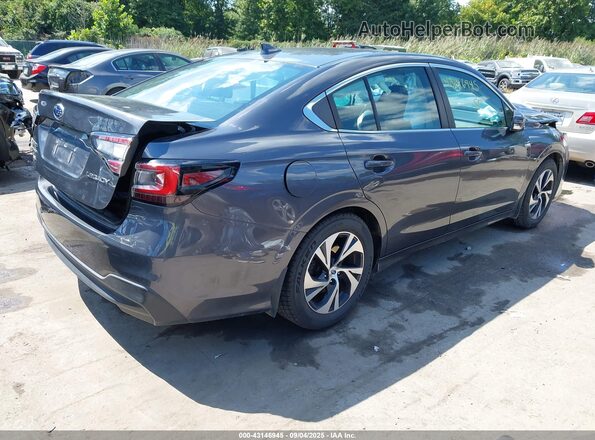 4S3BWAC63L3026933 2020 SUBARU LEGACY Gray Задня права чверть