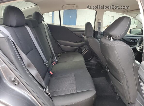 4S3BWAC66N3025438 2022 SUBARU LEGACY Gray Widok tylnych siedzeń