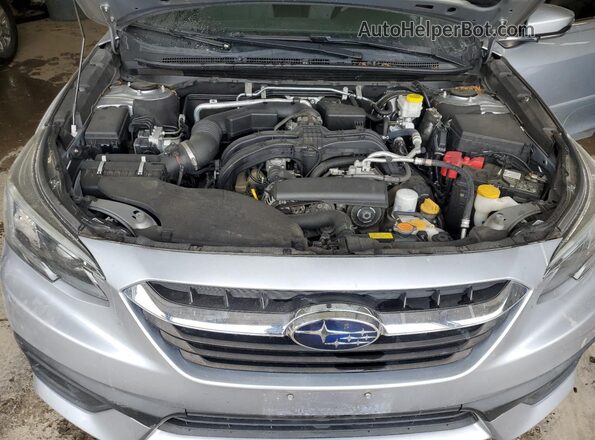 4S3BWAC67L3011660 2020 SUBARU LEGACY Silver Вид задньої частини салону