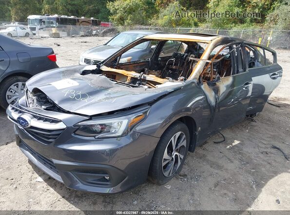 4S3BWAF69N3003249 2022 SUBARU LEGACY Gray Vista tres cuartos delantera izquierda