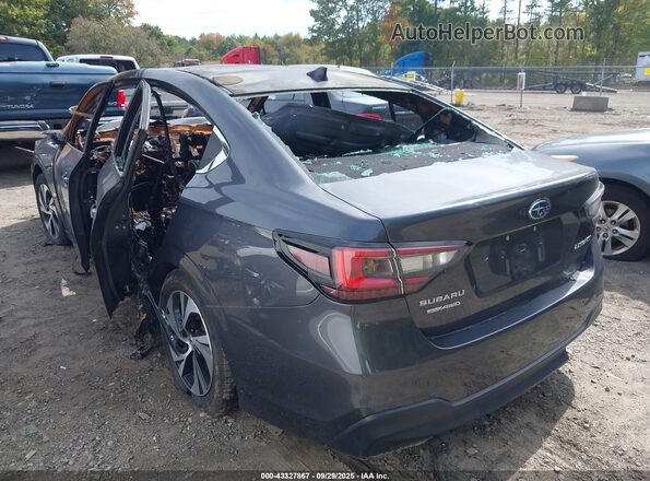 4S3BWAF69N3003249 2022 SUBARU LEGACY Gray Trasero izquierdo