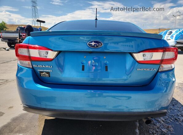 4S3GKAA60J3620140 2018 SUBARU IMPREZA Синий 